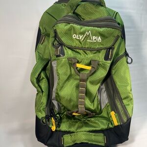 Olympia Cascade 20" Upright Carry-on W/Hideaway Backpack Straps Carry-On Luggage